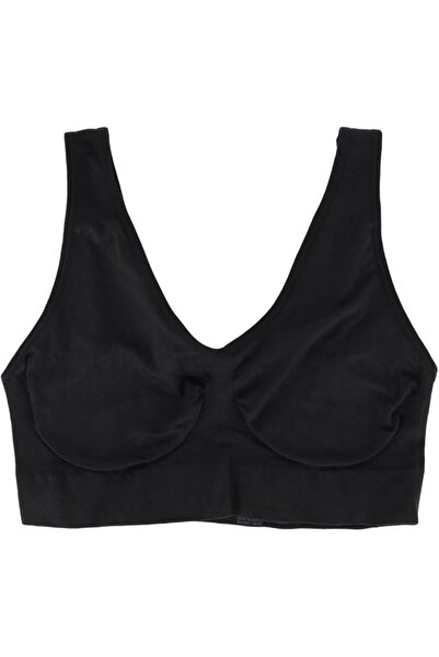 HANES Womens Wireless Bra, Full-Coverage Pullover Stretch-Knit Bra, Smoothing...