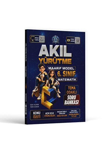 Akıl Yürütme Yayınları 6. Sınıf Matematik Maarif Model Tema Odaklı Soru Banka...