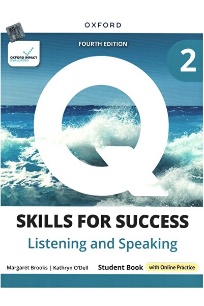 OXFORD UNIVERSITY PRESS Q Skills for Success 2 - Listening and Speaking Stude...