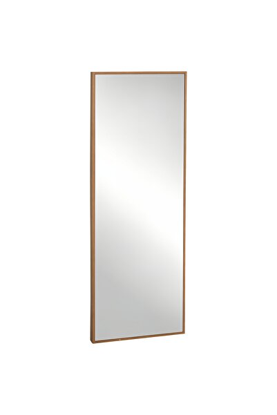 Generic Brand Oglindă de perete înaltă, cadru din lemn de pin, 45L x 125Î x 4...