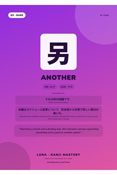 OEM Αφίσα Ινφογραφικού Κάντζι  "One Another ", Ιαπωνική Εκπαιδευτική, Χαρτόνι...