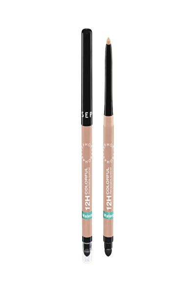 SEPHORA COLLECTION قلم عيون ملون يدوم 12 ساعة - مقاوم للماء وقابل للسحب