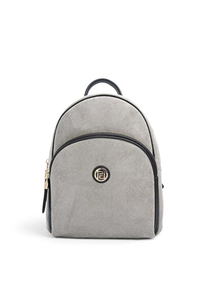 Silver Polo Smoked - Black Suede Women's Backpack Sp1062