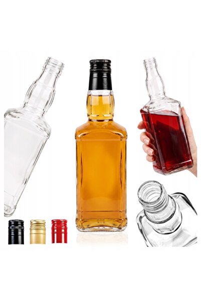 SuperButelki Sticla, Daniels, 500 ml, Cu Dozator, Pentru Bauturi Alcoolice, T...