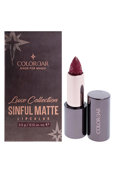 Generic Brand Sinful Matte Lipcolor - 005 Envious by Colorbar for Women - 0.1...