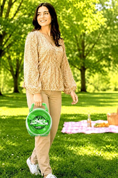 omilife 32 Parça Piknik Seti Tabak Bardak Çatal Kaşık Bıçak Kamp Mutfak Seti