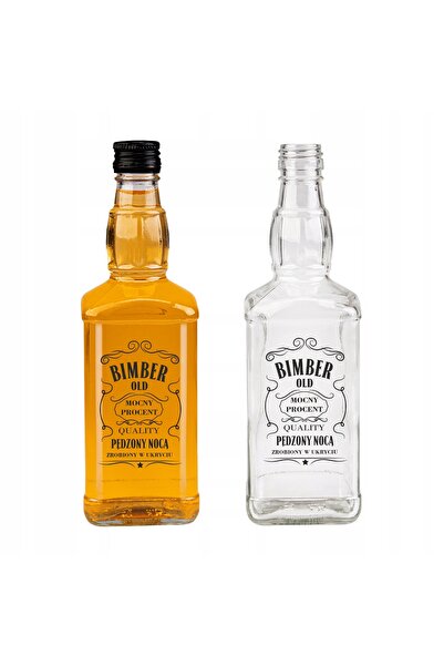 SuperButelki Sticla, Daniels, 500 ml, Cu Capac, Pentru Bauturi Alcoolice, Tra...