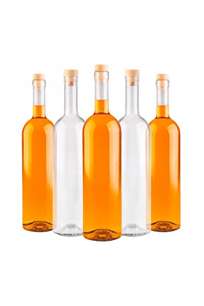 SuperButelki Set de Sticle, Futura, 1 l, 33.7 x 7.8 cm, ideal pentru Bauturi ...