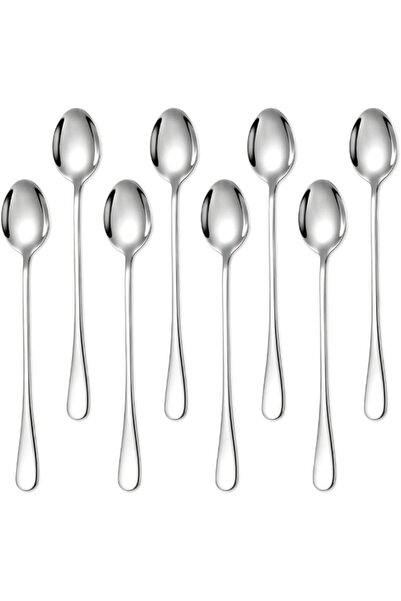 EHOME Long Handle Iced Tea Spoons, 12 Pack Stainless Steel Stirring Spoons Se...