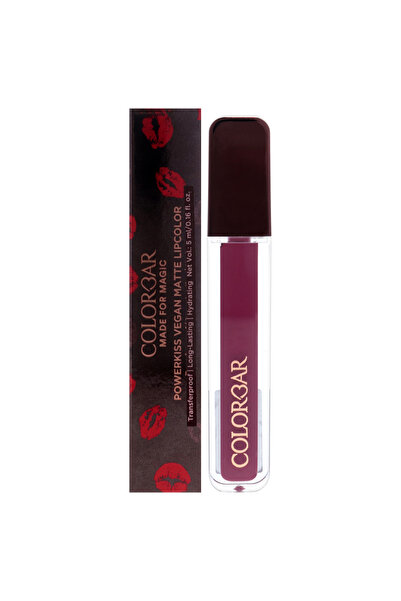 Generic Brand Powerkiss Vegan Matte Lipcolor - 019 Majestic by Colorbar for W...