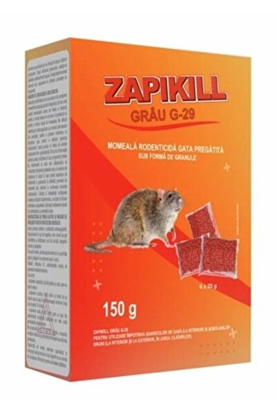 ZAPI Momeala rodenticida, ZAPIKILL grau G-29, 150 g