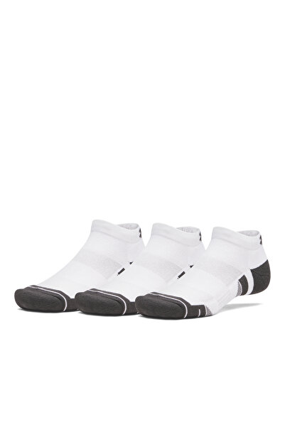 Under Armour جوارب تيك لو 3' بيضاء