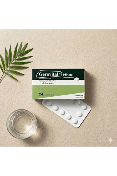 GEROVITAL H3 100 мг, 24 таблетки, Zentiva