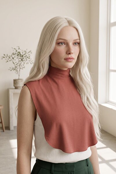 Aisha's Design Decollete Cover-Up, Women's Neck Cover, Dk-1