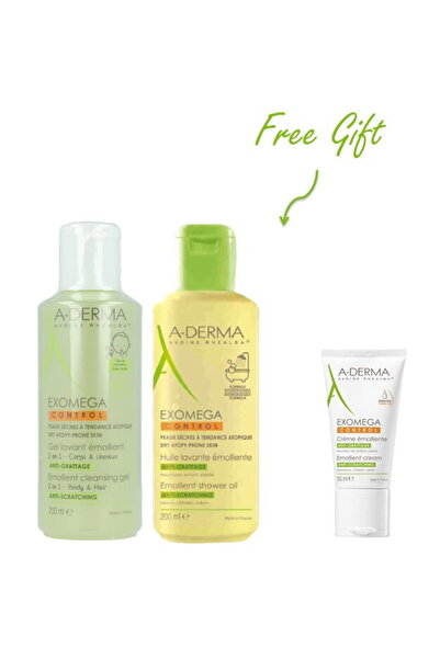 A-DERMA Exomega Control Ulei de duș emolient - Rezervă