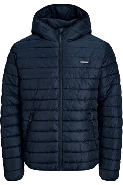 Jack & Jones JACK &JONES Elvis Ελαφρύ Μπουφάν Puffer με Κουκούλα - 12299198-Ν...