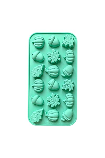 Generic Brand Matrițe pentru lumânări de toamnă - 18 cavități pentru fondant,...