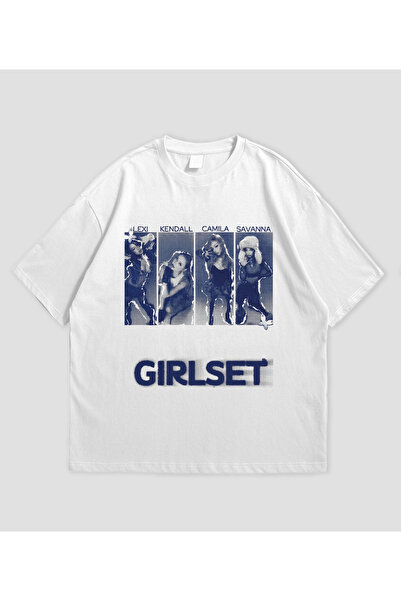 Grafftee Clothing GIRLSET Τυπωμένο Unisex Oversize T-Shirt