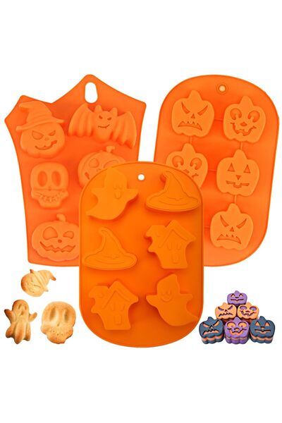 Generic Brand Καλούπια σιλικόνης για το Halloween, Καλούπια Halloween, Καλούπ...