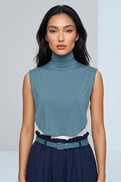 Aisha's Design Decollete Cover-Up, Women's Neck Cover, Dk-1