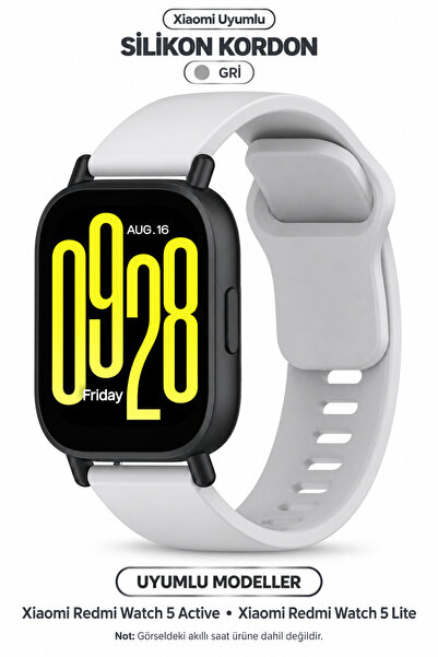 CONOCER Xiaomi Redmi Watch 5 Active / Watch 5 Lite Uyumlu Esnek Pürüzsüz Hafi...