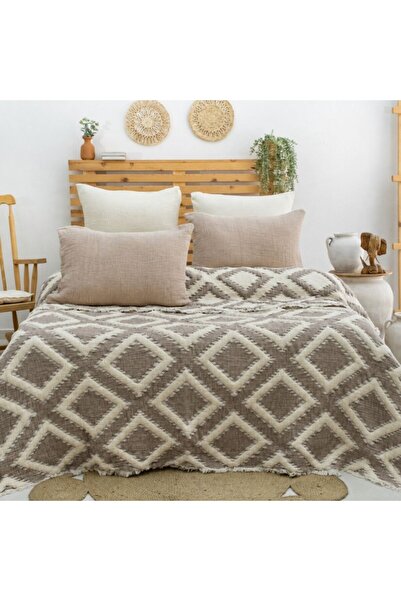 Şaheser Κουβέρτα μουσελίνας 240x260 εκ. Sonia Brown (Βιζόν), Saheser Home