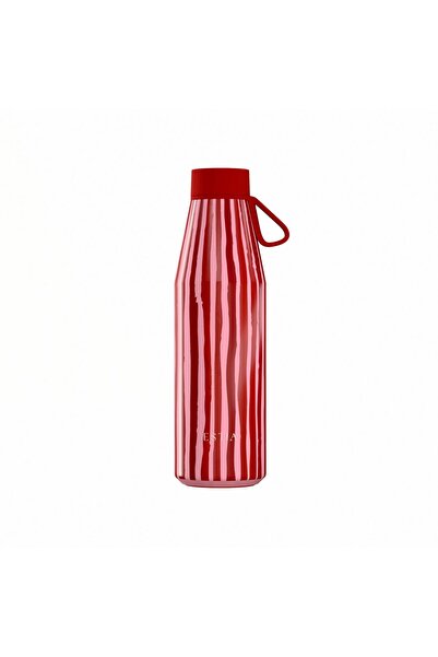 estia FLOW VIVA STRIPE 500ml 01-42134 Κόκκινο