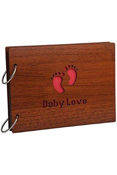 EHOME DIY Scrapbook Album 22*16cm with 1PC Photo Corner Sticker Album Wood Co...
