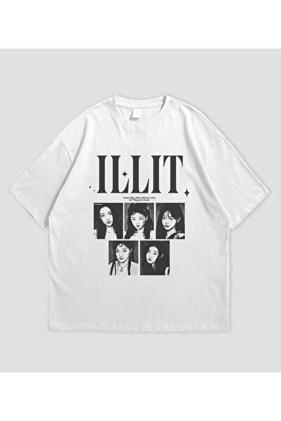 Grafftee Clothing Μπλουζάκι Unisex Oversize με στάμπα Illit