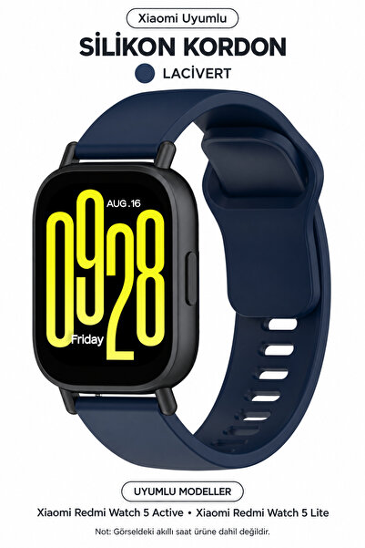 CONOCER Xiaomi Redmi Watch 5 Active / Watch 5 Lite Uyumlu Esnek Pürüzsüz Hafi...