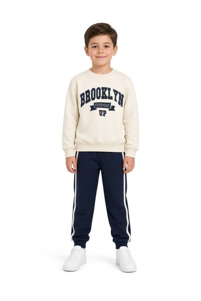 Kids Club Brooklyn Yazili Boy's Suit