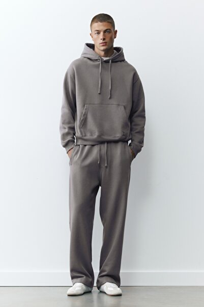 Pull & Bear Jogging fit pantolon ve sweatshirt seti