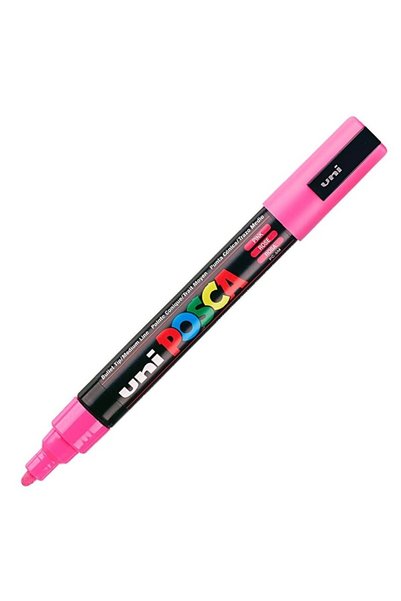 Unipap Μαρκαδόρος Ζωγραφικής UNI POSCA PC-5M 1.8-2.5mm Ροζ