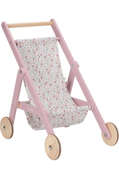 Little Dutch Cărucior de păpuși din lemn FSC (LD2518) (8713291225183)
