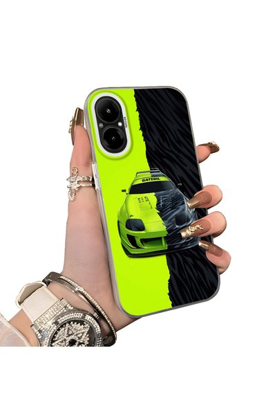 Hontinga حافظة هاتف متوافقة مع هاتف Realme 12 Lite مصنوعة من السيليكون الصلب ...