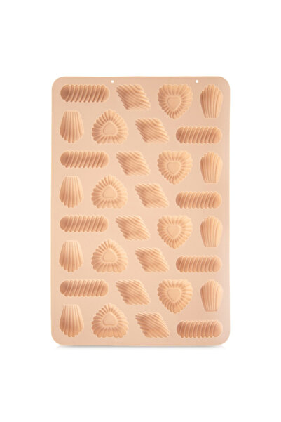 Orion Formă de silicon bej pentru biscuiți și praline 31x21x1.5cm