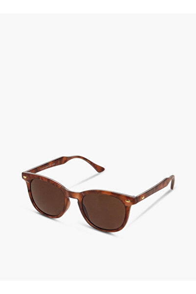 FAV Sunglasses Square UV Protection Brown Lens