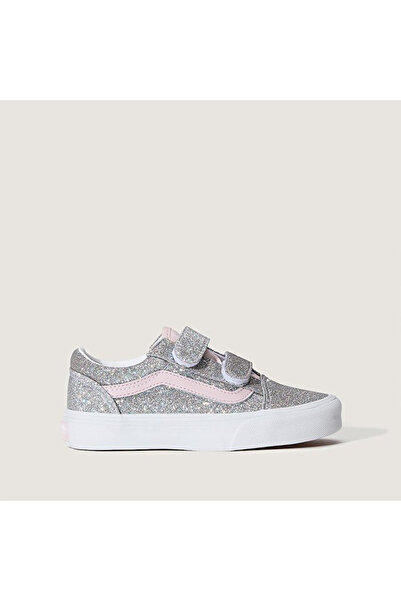 Vans Old Skool V Çocuk Gri Sneaker