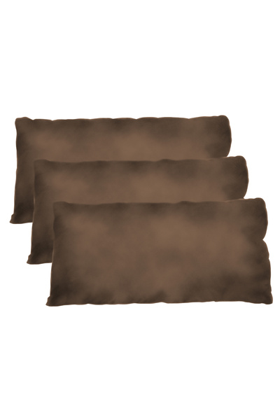 Rubino Set 3 perne decorative deco maxi 60x35 cm Maro