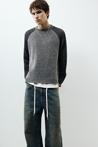 Pull & Bear Fitilli reglan kollu kazak