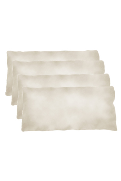 Rubino Set 4 perne decorative deco maxi 60x35 cm Crem