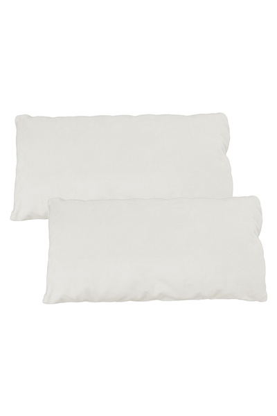 Rubino Set 2 perne decorative deco maxi 60x35 cm Crem