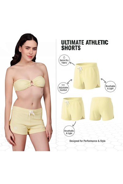 Okapi Triangle Bikini Bra with Sport Panty | Women's Swimsuit Set | Adjustable Straps Beachwear
