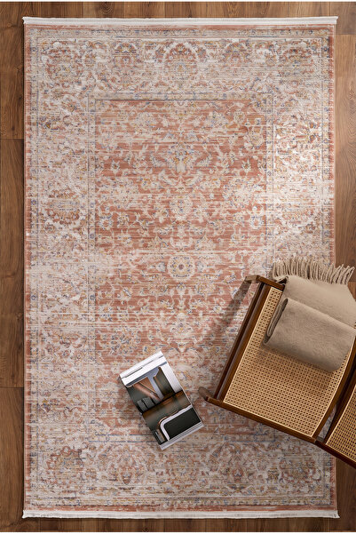 Mariesse Home Verona Serisi Vintage Modern Eskitme Etnik Desenli Otantik Doku...