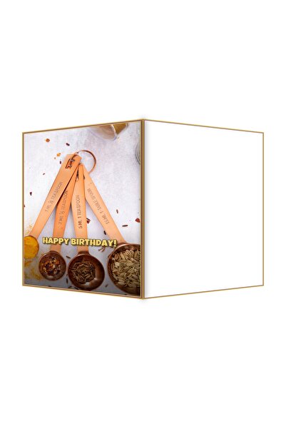 OEM Felicitare Aniversare Linguri de Masura Arama, Design Elegant, Pliata 13....