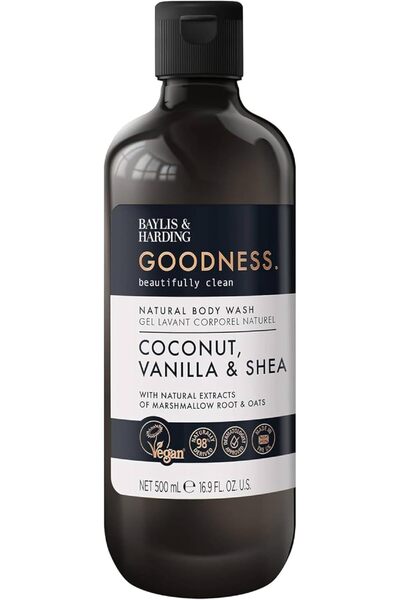 Baylis & Harding Goodness Coconut, Vanilla & Shea Body Wash 500ml | With Natu...