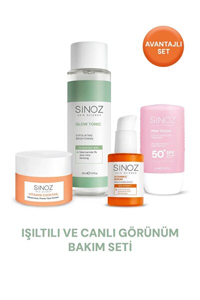 SİNOZ Işıltılı ve Canlı Görünüm Bakım Seti