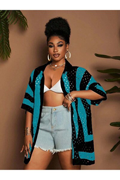 Sheya Cardigan, amestec de culori - 1XL