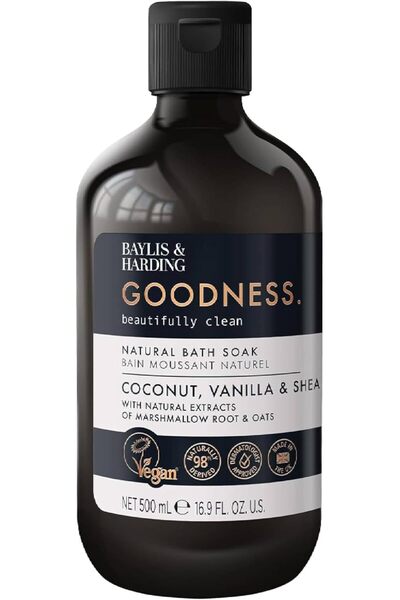 Baylis & Harding Goodness Coconut, Vanilla & Shea Bath Soak 500ml | With Natu...
