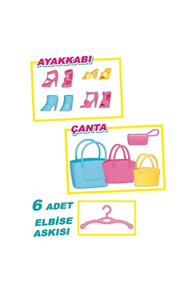 Dede Oyuncak Linda'nın Bebekli Gardrobu 03828